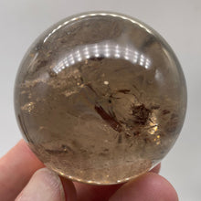 Load image into Gallery viewer, Smoky Quartz Sphere Display Specimen | 180g (6.4oz) | 53mm (2") | Smoky Clear |