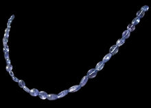 Load image into Gallery viewer, Rare Tanzanite Oval Bead 17.5 inch Strand 51.4cts 108289A