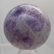 Load image into Gallery viewer, Lepidolite 209g Round Collector's Sphere | 2" | Purple White | 1 Sphere |