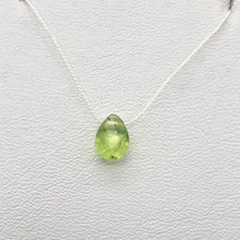 Load image into Gallery viewer, Peridot Faceted Briolette Bead | 1.2 cts | 7x5x3.5mm | Green | 1 bead |