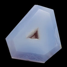 Load image into Gallery viewer, Druzy Blue Chalcedony Designer Pendant Bead | 58cts | 31x29x8mm | 1 Bead |