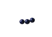Load image into Gallery viewer, Rare Three Natural Lapis 8mm Round Beads 10265A
