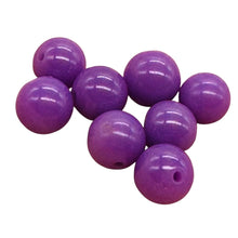 Load image into Gallery viewer, Phosphosiderite AAA Round Bead Parcel | 1 1/2" Long | Purple | 8 Beads |