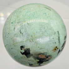 Load image into Gallery viewer, Lemon Chrysoprase Crystal 383g Sphere | 2 7/16" | Green | 1 Collector's Item |