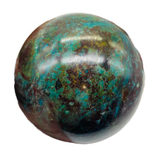 Load image into Gallery viewer, Chrysocolla 444g Sphere | 2 5/8" | Dark Green Blue | 1 Collector's Item |