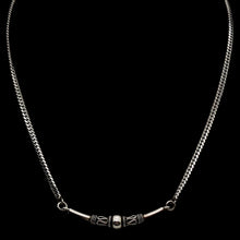 Load image into Gallery viewer, 35G Hand Made Bali 16" Solid Silver 2x1mm Fancy Pendant Necklace! 10787