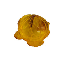 Load image into Gallery viewer, Amber Sea Turtle Carved Figurine | 1 Turtle {