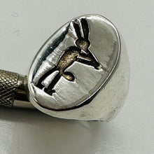 Load image into Gallery viewer, Kokopelli the Trickster Oval Ring | 7 | Silver | 1 Sterling Silver Ring |