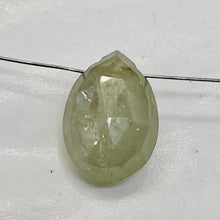 Load image into Gallery viewer, Natural Yellow Green Color Change Sapphire 3.47cts Briolette Bead | 10x7x5mm |