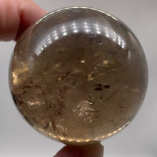 Load image into Gallery viewer, Smoky Quartz Sphere Display Specimen | 180g (6.4oz) | 53mm (2") | Smoky Clear |