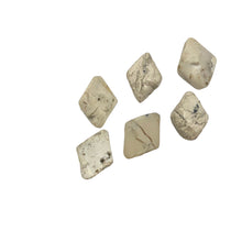 Load image into Gallery viewer, 6 Unique African Opal Diamond-Cut Beads 003323