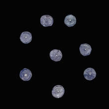 Load image into Gallery viewer, 4 Tanzanite Faceted From 3x1.25mm to 2.5x1mm Roundel Beads 009713