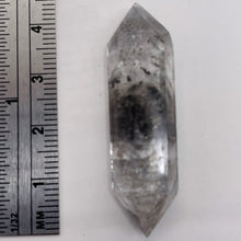 Load image into Gallery viewer, Quartz Shaman Double Terminated 34cts Crystal Point | 44x9mm | Clear, Included |