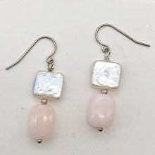 Load image into Gallery viewer, Spectacular Peruvian Pink Opal Sterling & Pearl Set 200039