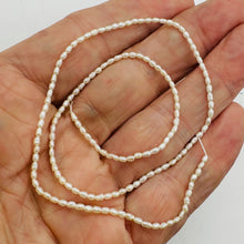 Load image into Gallery viewer, Creamy 2-2.5x1.5mm Seed Pearl Strand 103448