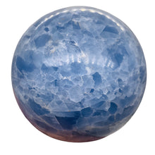 Load image into Gallery viewer, Celestite Sphere 1960g (69oz) | 113mm ( 4.4") | Blue White | 1 Display Specimen|