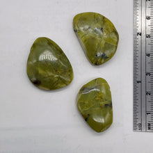 Load image into Gallery viewer, Turquoise Faustite Freeform Beads| 28x19 to 27x18m | Chartreuse, Black| 3 Beads|