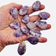 Load image into Gallery viewer, Hot Purple Flower Sodalite Pendant Bead Strand 108718