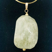 Load image into Gallery viewer, Kunzite14K Gold Filled Pendant Hexagonal Pendant | 1 3/4" Long | Green | 1 Pendant