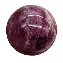 Load image into Gallery viewer, Lepidolite Purple Mica 134g Sphere | 1 3/4 in | Purple, White | 1 Specimen |