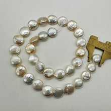 Load image into Gallery viewer, Amazing Natural Multi-Hue FW Coin Pearl Strand 104757D