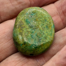 Load image into Gallery viewer, Turquoise Natural Focal 11g Nugget Bead | 30x24x12mm | Blue | 1 Bead |