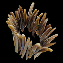 Load image into Gallery viewer, Sizzling Hot! Bronze Mussel Shell Plank Bracelet 006974