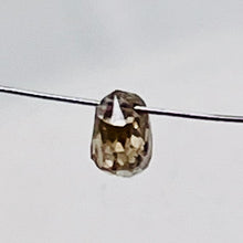 Load image into Gallery viewer, 0.22cts Natural Champagne Diamond Briolette Bead 6569XI