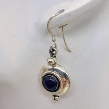 Load image into Gallery viewer, Amethyst Sterling Silver Drop/Dangle Earrings | 1" Long | Purple | 1 Pair |