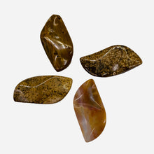 Load image into Gallery viewer, Ocean Jasper Wavy Pendant Beads - Assorted Colors | 31x16x5mm | 4 Beads |