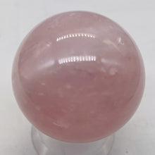 Load image into Gallery viewer, Rose Quartz Sphere | 89g ( 3.1 oz) | 41mm (1.6") | Pink | 1 Display Specimen |
