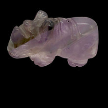Load image into Gallery viewer, Amethyst Rhinoceros Animal Figurine Worry Stone | 20x13x8mm | Purple