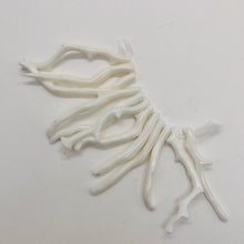Load image into Gallery viewer, Coral Branch Beads | 50x3 to 41x3mm | White | 12 Beads |