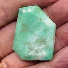 Load image into Gallery viewer, Chrysoprase 21g Freeform Pendant Bead | 40x30x10mm | Green | 1 Pendant Bead |