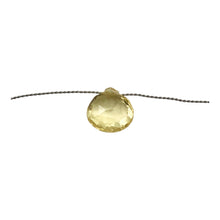 Load image into Gallery viewer, Sunny Natural Canary Sapphire Briolette Bead | 4.5x4.5x2mm | .45ct | Yellow |