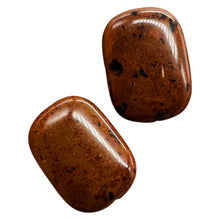 Load image into Gallery viewer, 2 Mahogany Obsidian Pendant Beads
