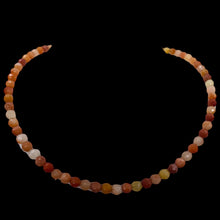 Load image into Gallery viewer, Autumn Jade Faceted Bead Strand 105665