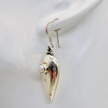 Load image into Gallery viewer, Fresh Water Pearl Sterling Silver Drop Earrings | 1 3/4" Long |