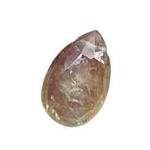 Load image into Gallery viewer, Natural Grey Blue Sapphire Faceted Briolette Bead | 1.7 ct | 10x6x3mm |