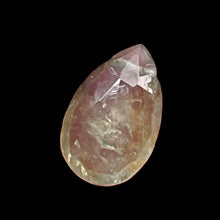 Load image into Gallery viewer, Natural Grey Blue Sapphire Faceted Briolette Bead | 1.7 ct | 10x6x3mm |