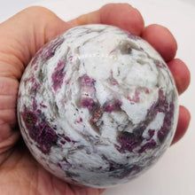 Load image into Gallery viewer, Garnet Crystal 597g Sphere | 2 7/8" | Red White | 1 Collector's Item