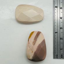 Load image into Gallery viewer, 1 Pink Mookaite Faceted 28x18mm Pendant Bead 4686
