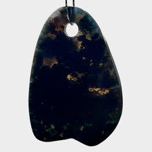 Load image into Gallery viewer, Hand Carved Bloodstone Jasper Bead Pendant Bead | 61x41x6mm | 1 Bead |
