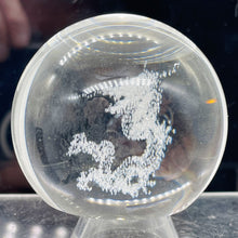 Load image into Gallery viewer, Dragon in Quartz Sphere 233g(8oz) | 55mm (2.2") | Clear | 1 Display Specimen |
