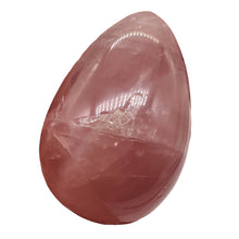 Load image into Gallery viewer, Rose Quartz Egg Collectors| 220g ( 7.7 oz)| 70x47mm | Pink| 1 Display Specimen |