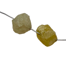 Load image into Gallery viewer, 2 Natural Diamond Crystal Druzy Cube Beads | Approx. 4x4mm |