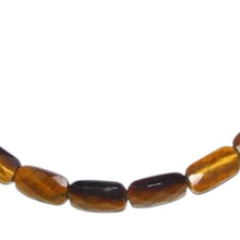 Load image into Gallery viewer, Sophisticated Exotic Perfectly Faceted Tigereye Bead Strand 108684