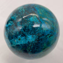 Load image into Gallery viewer, Chrysocolla Malachite Sphere 396g (14oz) | 66mm (2.6") | Green Blue| 1 Specimen|