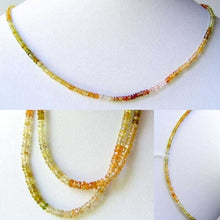 Load image into Gallery viewer, Natural Multi-Hue Zircon Faceted Bead Strand 107452A