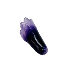 Load image into Gallery viewer, 1 Exquisitely Carved Natural Untreated Amethyst Lily Flower 109612